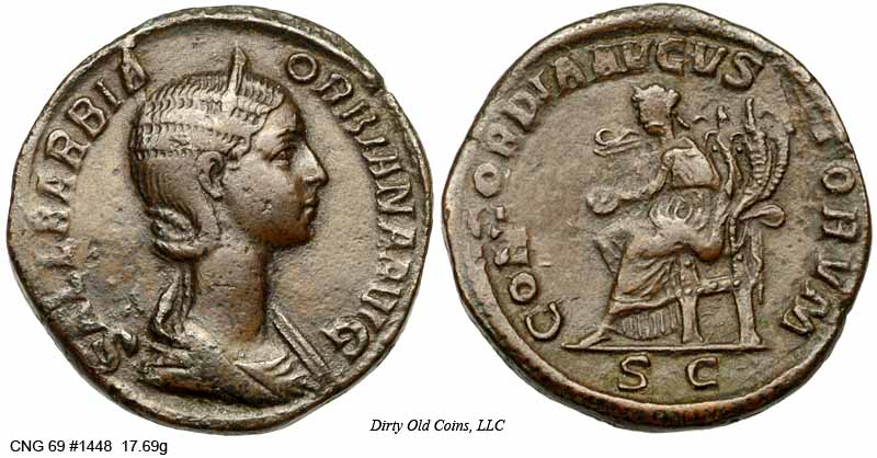 монета Древнего Рима