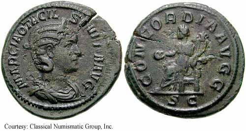 монета Древнего Рима