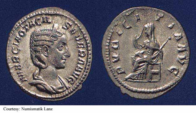 монета Древнего Рима