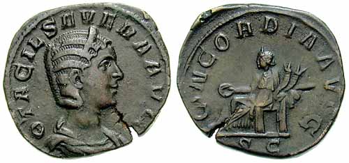 монета Древнего Рима