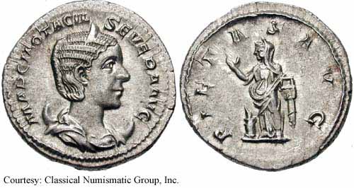 монета Древнего Рима