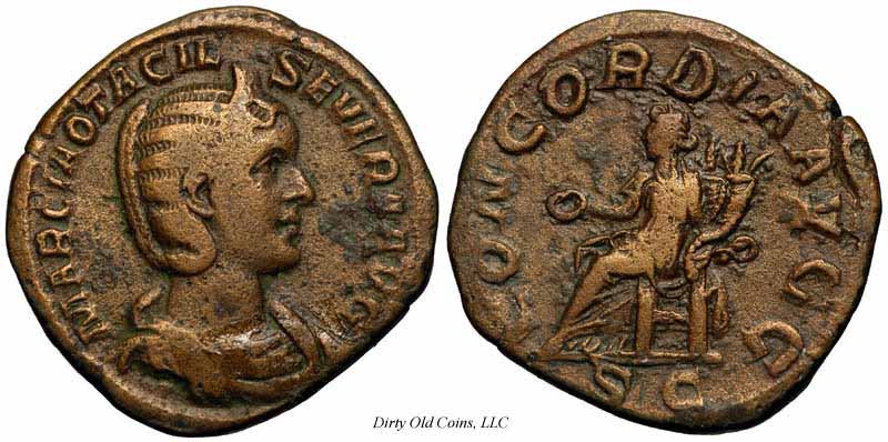 монета Древнего Рима