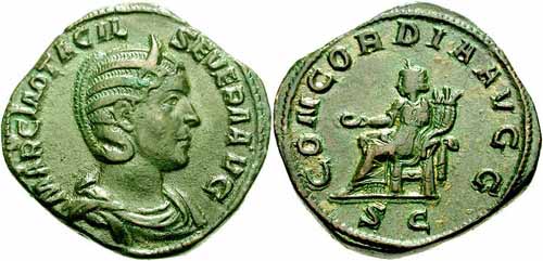 монета Древнего Рима