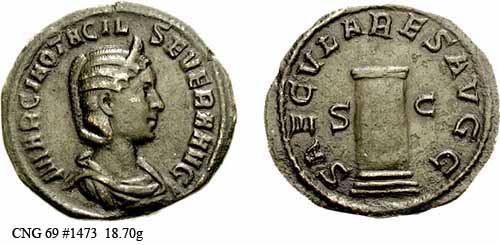 монета Древнего Рима