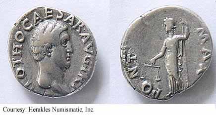 монета Древнего Рима