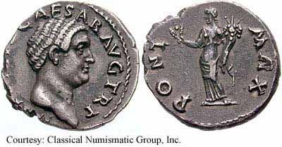 монета Древнего Рима