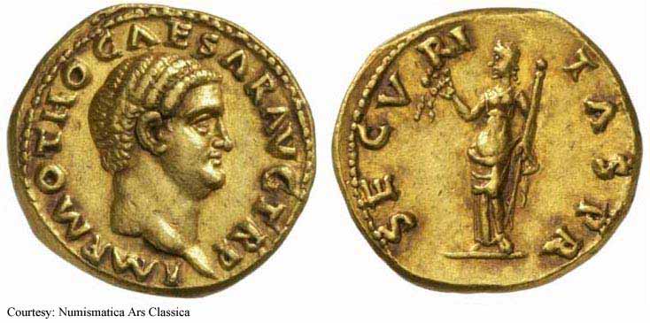 монета Древнего Рима