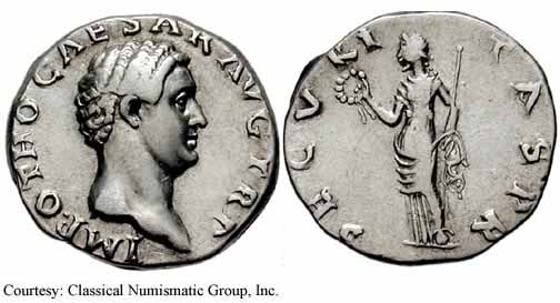 монета Древнего Рима