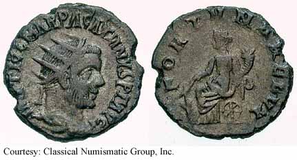 монета Древнего Рима