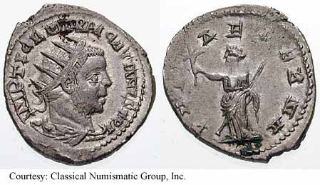 монета Древнего Рима