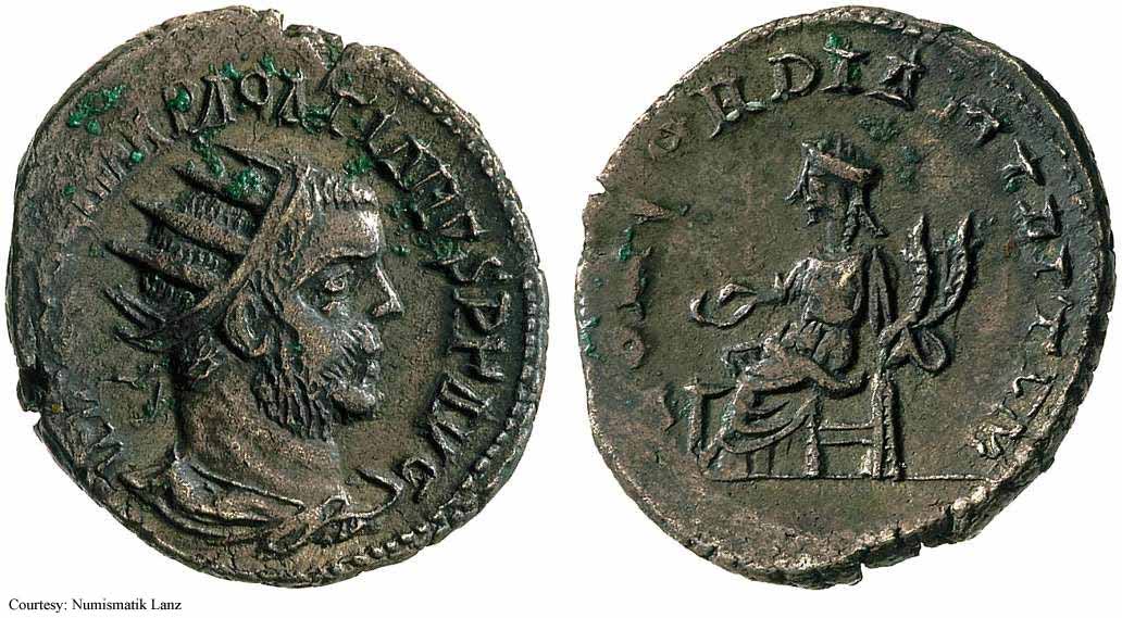 монета Древнего Рима