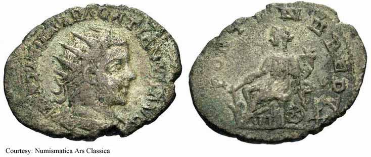 монета Древнего Рима