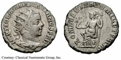 монета Древнего Рима