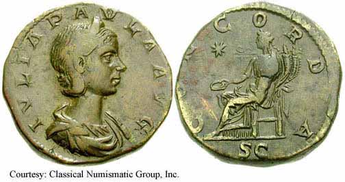 монета Древнего Рима