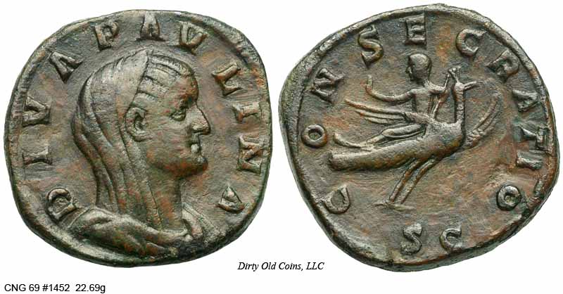 монета Древнего Рима