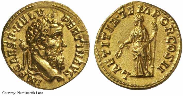 монета Древнего Рима