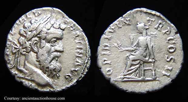 монета Древнего Рима