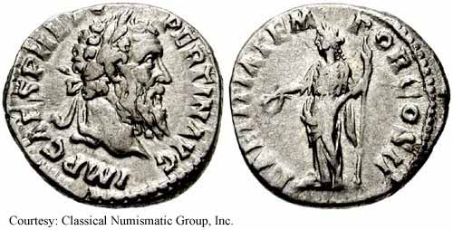 монета Древнего Рима