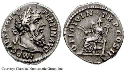 монета Древнего Рима