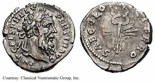 монета Древнего Рима