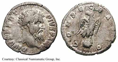 монета Древнего Рима