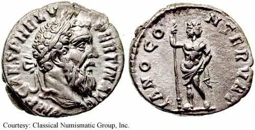 монета Древнего Рима