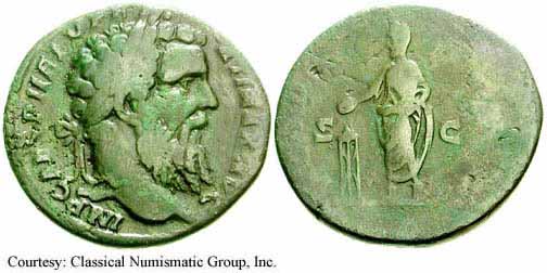 монета Древнего Рима