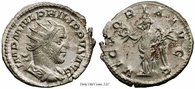 монета Древнего Рима