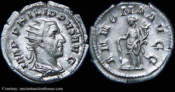 монета Древнего Рима