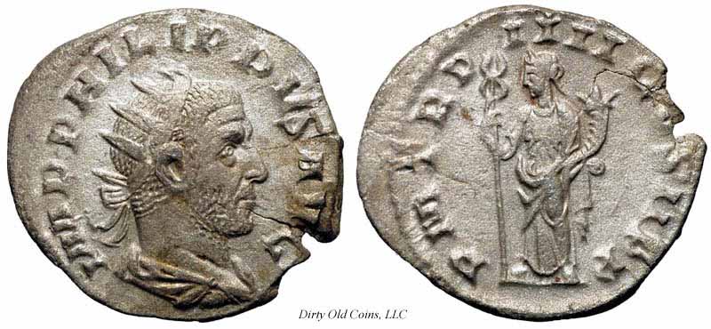 монета Древнего Рима