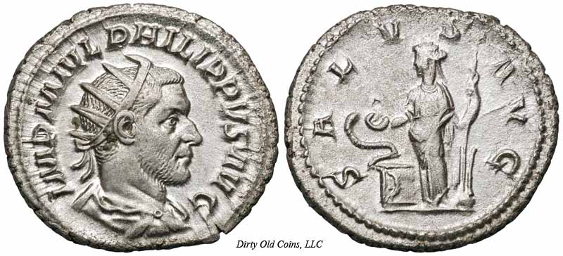 монета Древнего Рима