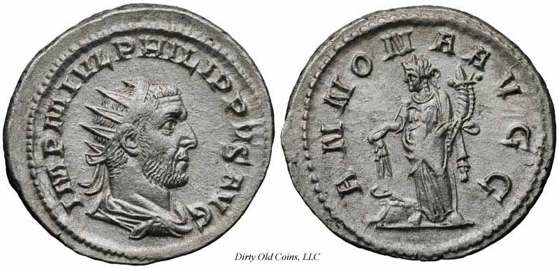 монета Древнего Рима