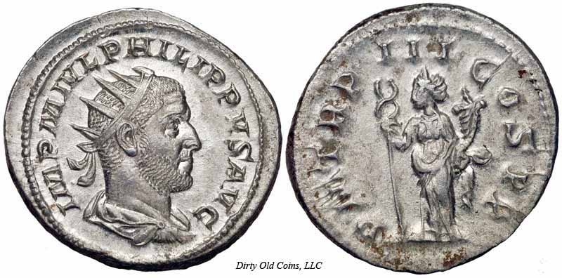 монета Древнего Рима