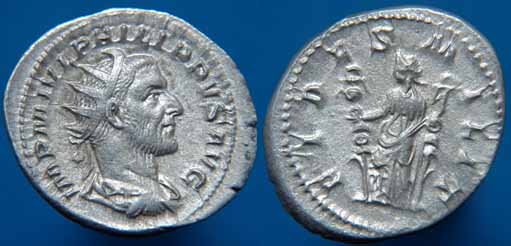 монета Древнего Рима