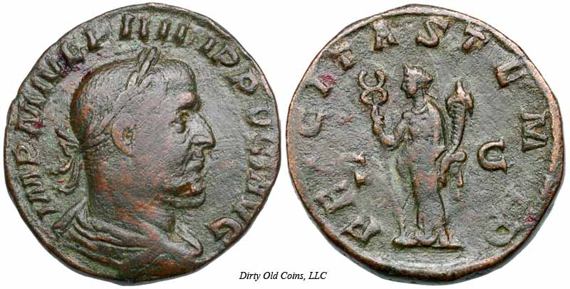 монета Древнего Рима