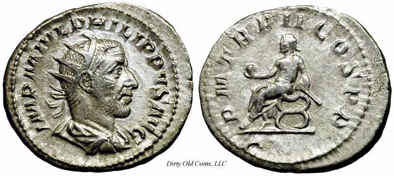 монета Древнего Рима