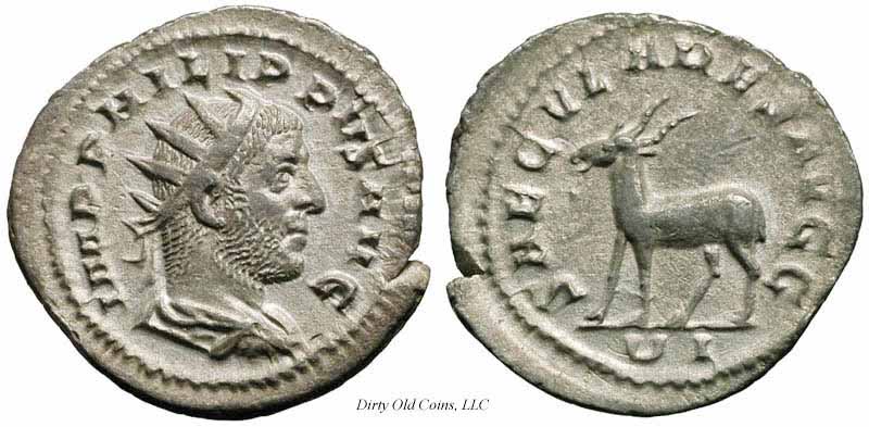 монета Древнего Рима