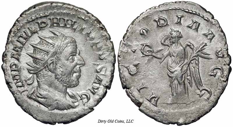 монета Древнего Рима