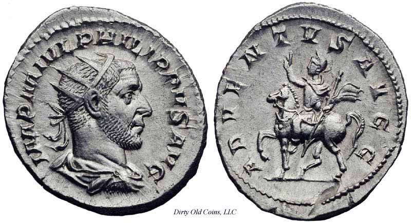 монета Древнего Рима