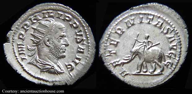 монета Древнего Рима