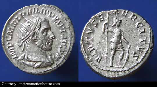 монета Древнего Рима