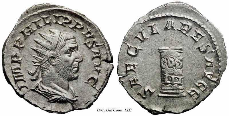 монета Древнего Рима