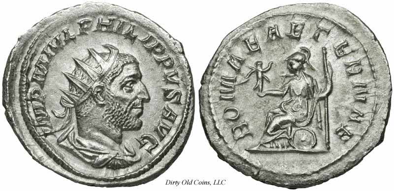 монета Древнего Рима