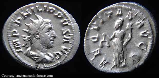 монета Древнего Рима