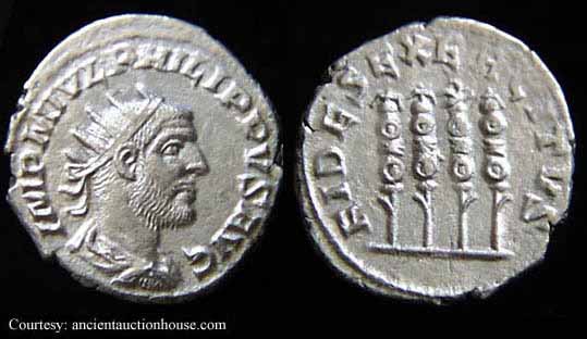 монета Древнего Рима