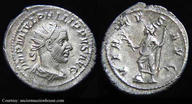 монета Древнего Рима