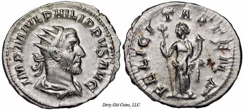 монета Древнего Рима