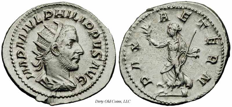 монета Древнего Рима