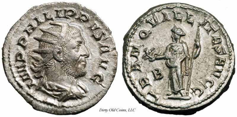 монета Древнего Рима