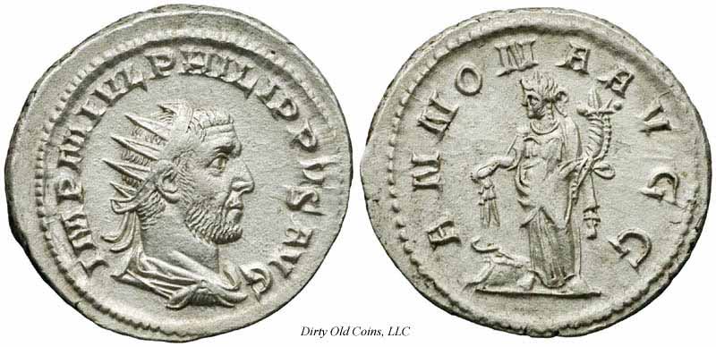 монета Древнего Рима